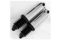 Low Air shock, 97-08 FL models, Chrome